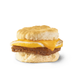 Wendy's Sausage, Egg & Cheese Biscuit